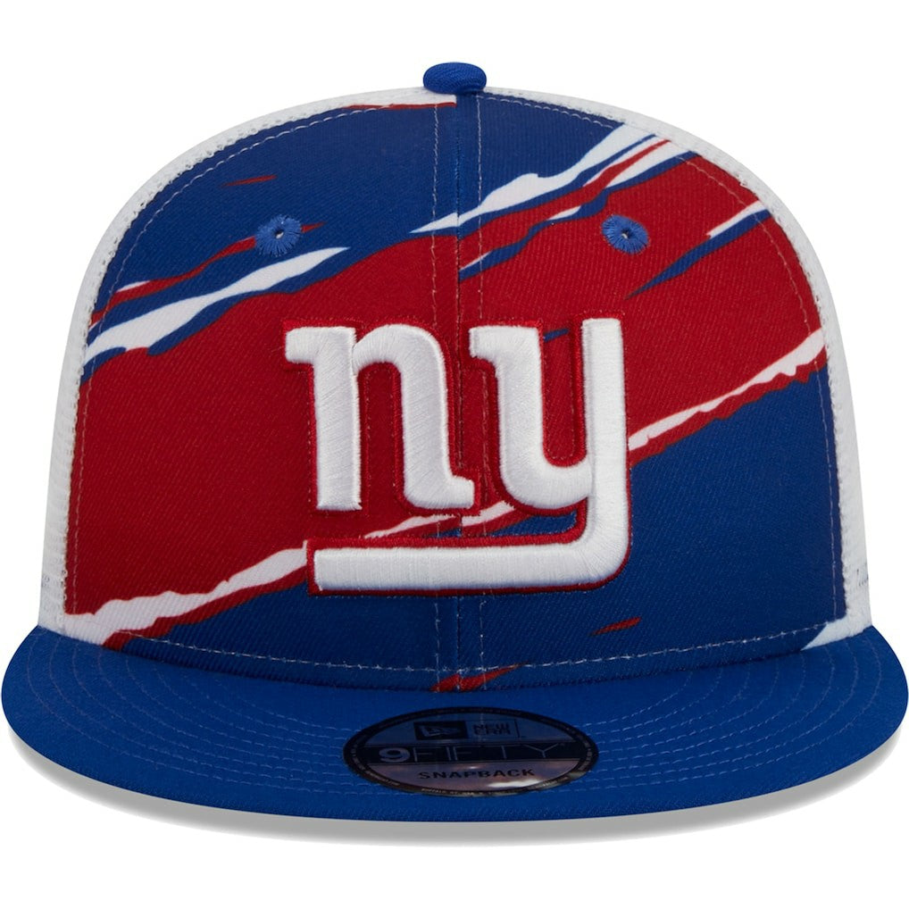 New York Giants New Era Tear Trucker 9FIFTY Snapback Hat - Royal - NFL