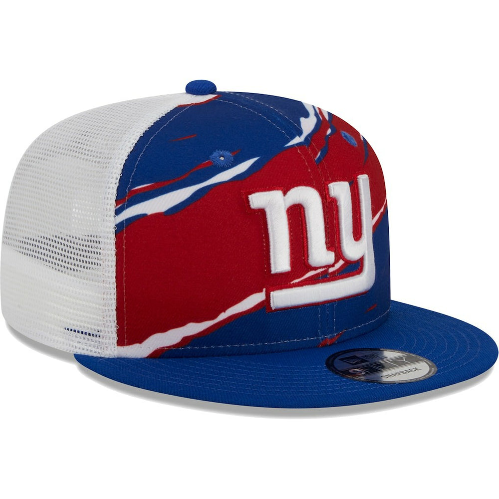 New York Giants New Era Tear Trucker 9FIFTY Snapback Hat - Royal - NFL