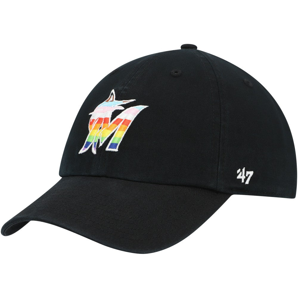 Miami Marlins '47 Team Pride Clean Up Adjustable Hat for sale