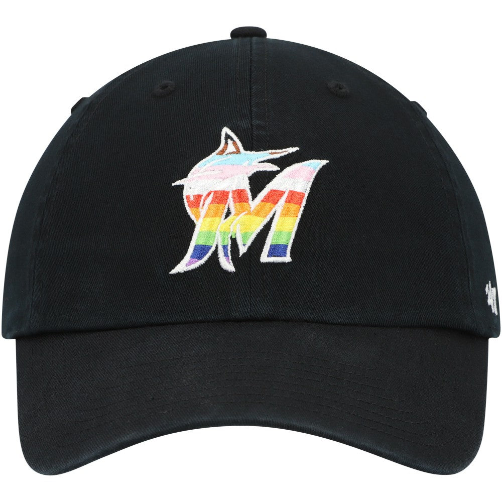 Miami Marlins '47 Team Pride Clean Up Adjustable Hat for sale