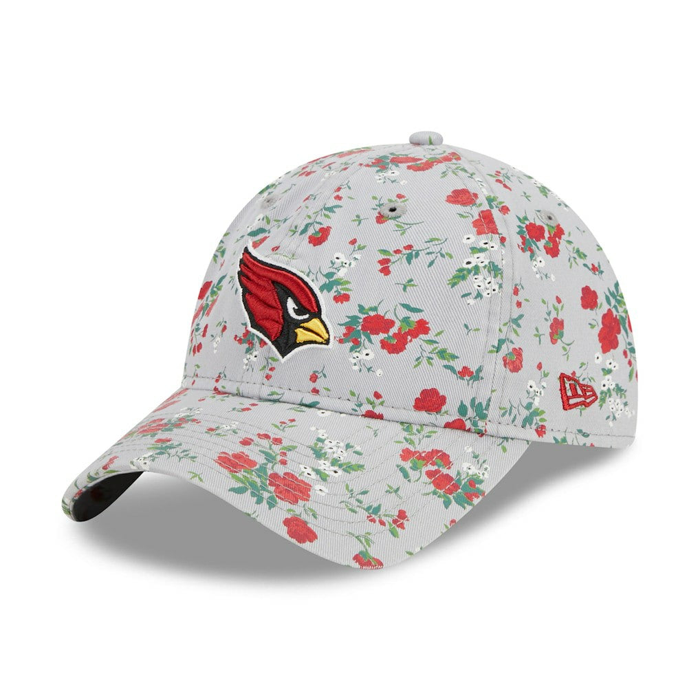 New Era Arizona Cardinals Women's Bouquet 9TWENTY Adjustable Hat - Gray - NFL