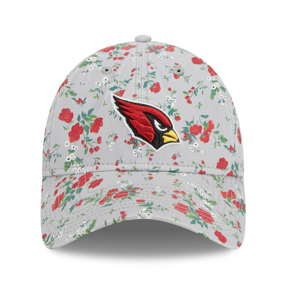 New Era Arizona Cardinals Women's Bouquet 9TWENTY Adjustable Hat - Gray - NFL