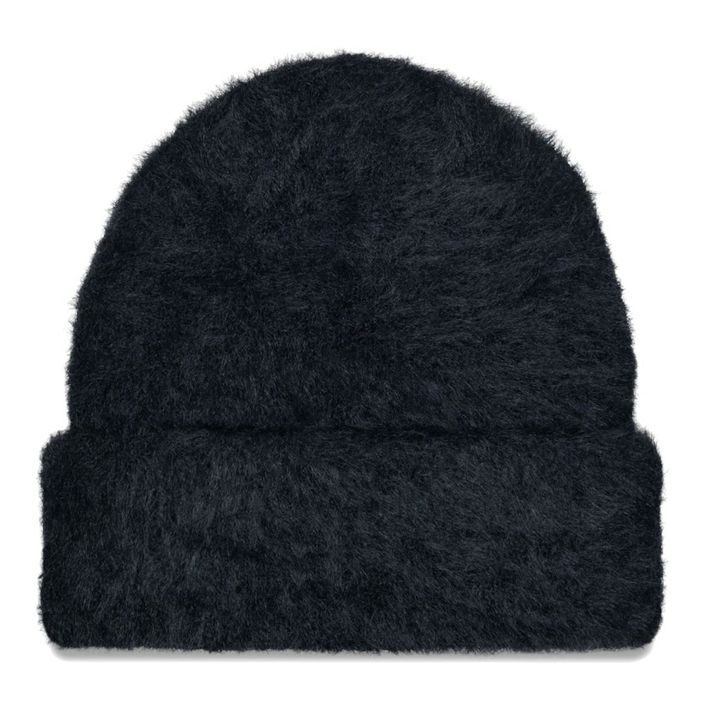 Minnesota Vikings New Era Women's Fuzzy Cuffed Knit Hat - Black - NFL