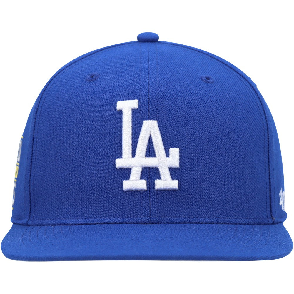 Los Angeles Dodgers '47 2020 World Series Sure Shot Captain Snapback Hat Sale