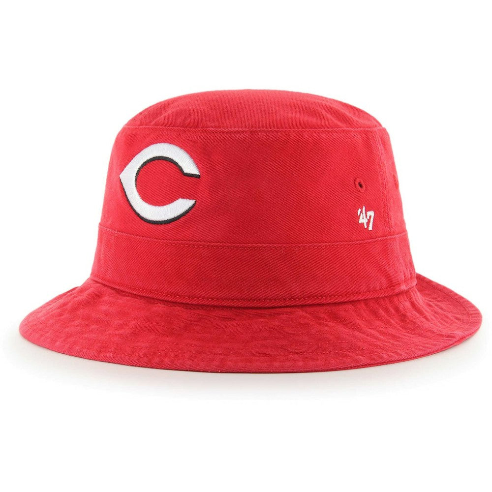 Cincinnati Reds '47 Primary Bucket Hat Discount