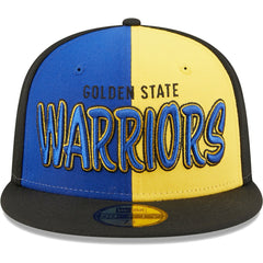 New Era Golden State Warriors Pop Front 59FIFTY Fitted Hat Black/Royal