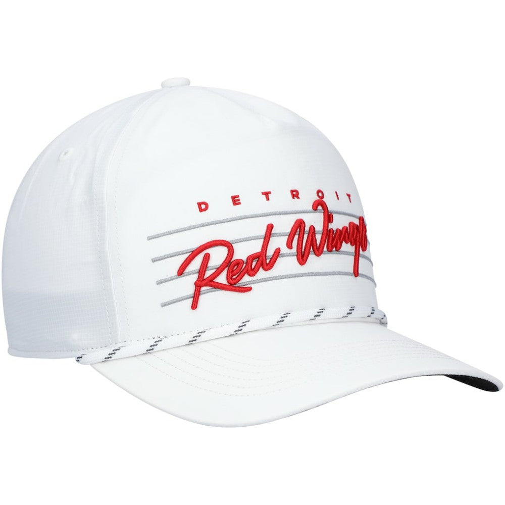 Detroit Red Wings '47 Downburst Hitch Adjustable Hat - White | 47 brand on sale