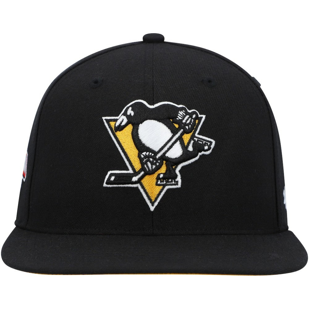 Pittsburgh Penguins '47 Sure Shot Captain Snapback Hat - Black | 47 brand sale