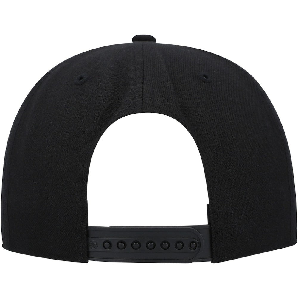 Pittsburgh Penguins '47 Sure Shot Captain Snapback Hat - Black | 47 brand sale