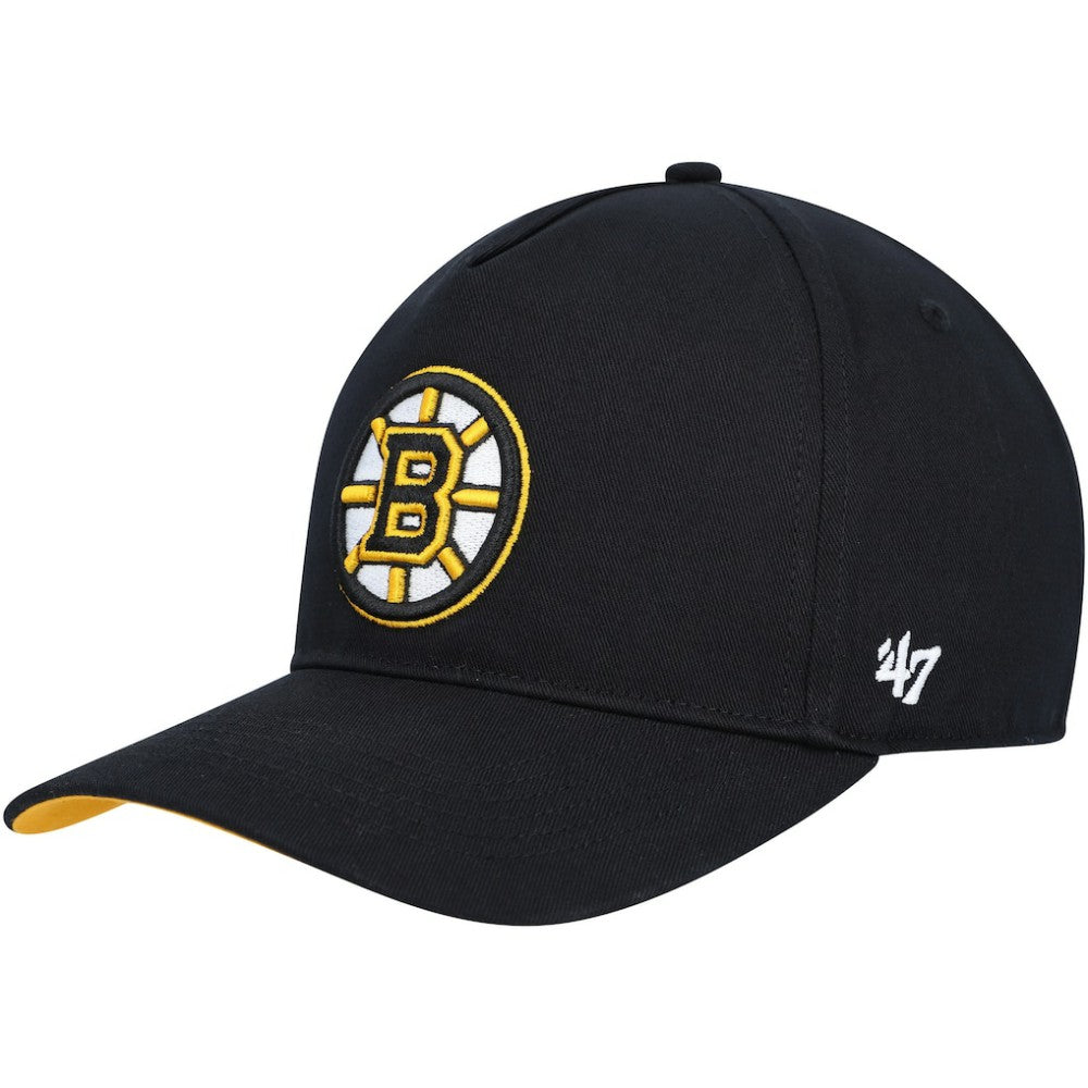 Boston Bruins '47 Primary Hitch Snapback Hat - Black | 47 brand Clearance