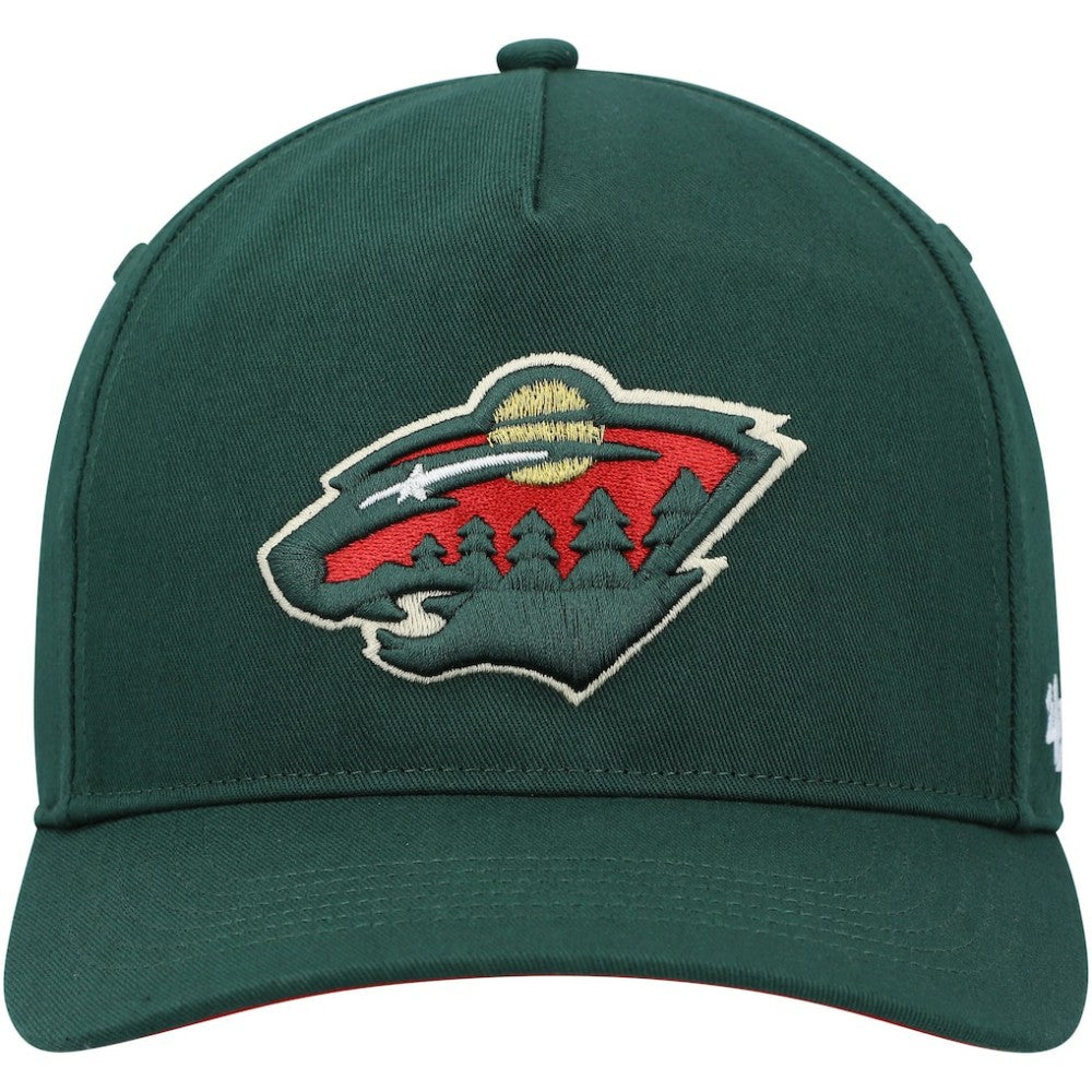 Minnesota Wild '47 Primary Hitch Snapback Hat - Green | 47 brand Lifestyle
