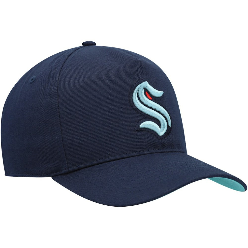 Seattle Kraken '47 Primary Hitch Snapback Hat - Deep Sea Blue | 47 brand on sale