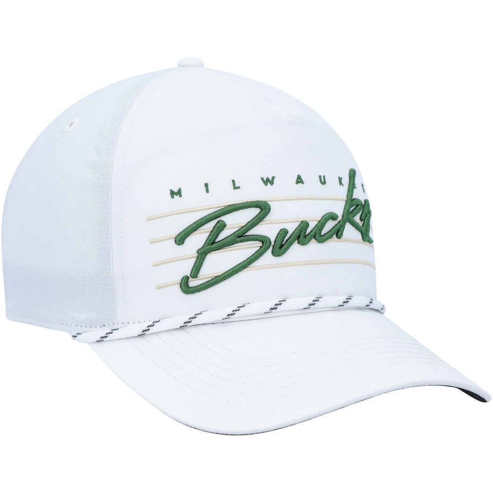47 brand Milwaukee Bucks '47 Downburst Hitch Snapback Hat White