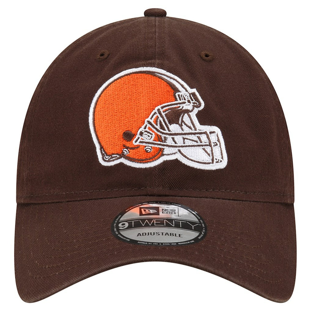 Cleveland Browns New Era Distinct 9TWENTY Adjustable Hat - Brown - NFL