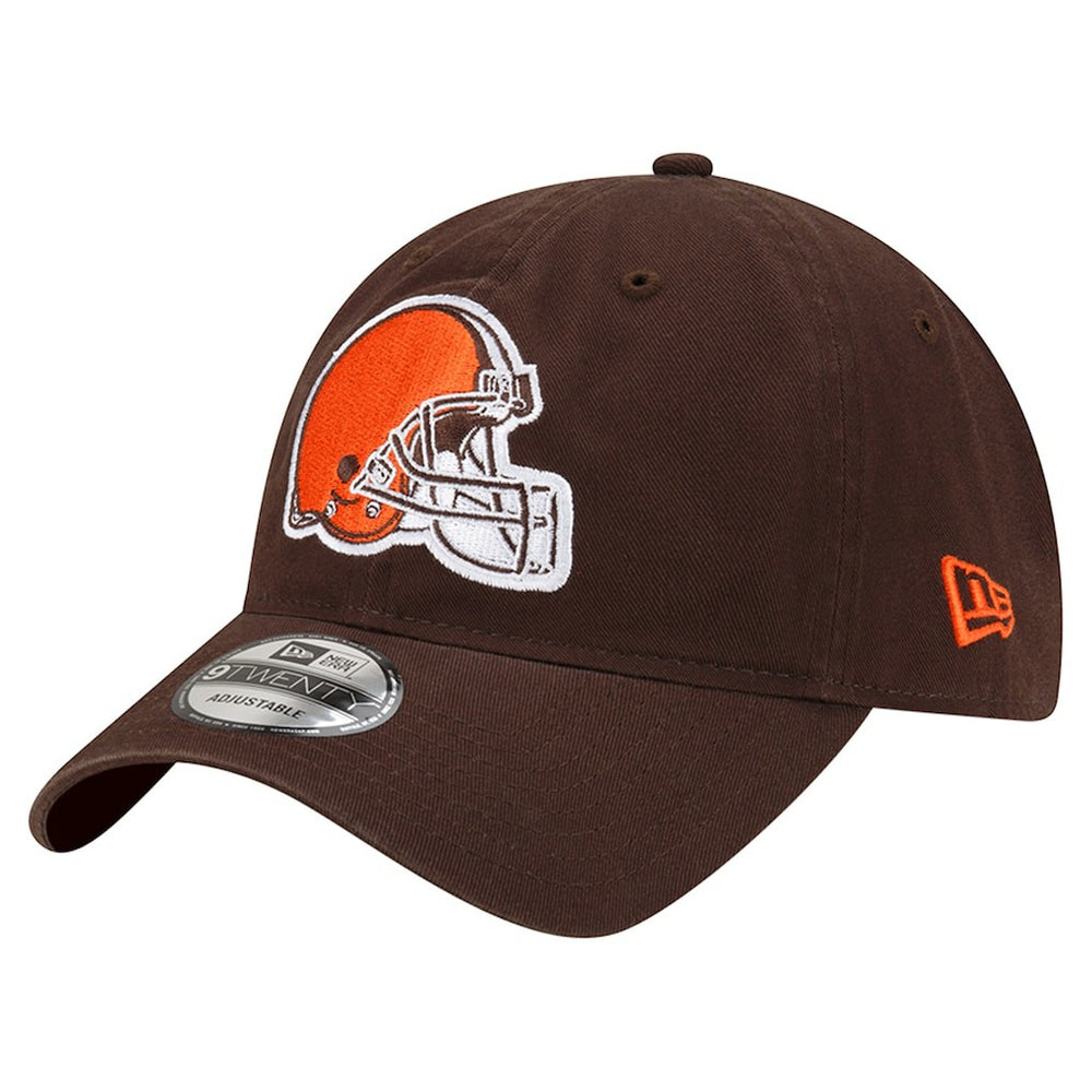 Cleveland Browns New Era Distinct 9TWENTY Adjustable Hat - Brown - NFL