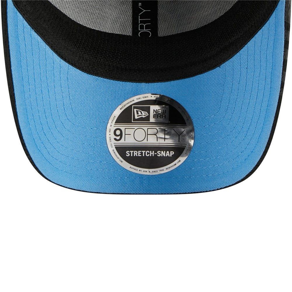 Tennessee Titans New Era Top Visor 9FORTY Adjustable Hat - Black - NFL