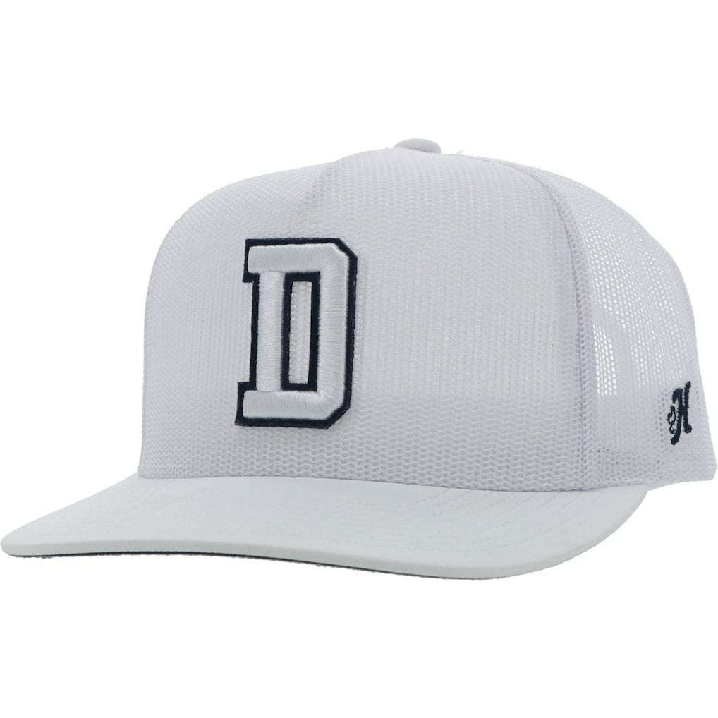Dallas Cowboys HOOey All Mesh Trucker Adjustable Hat - White - NFL