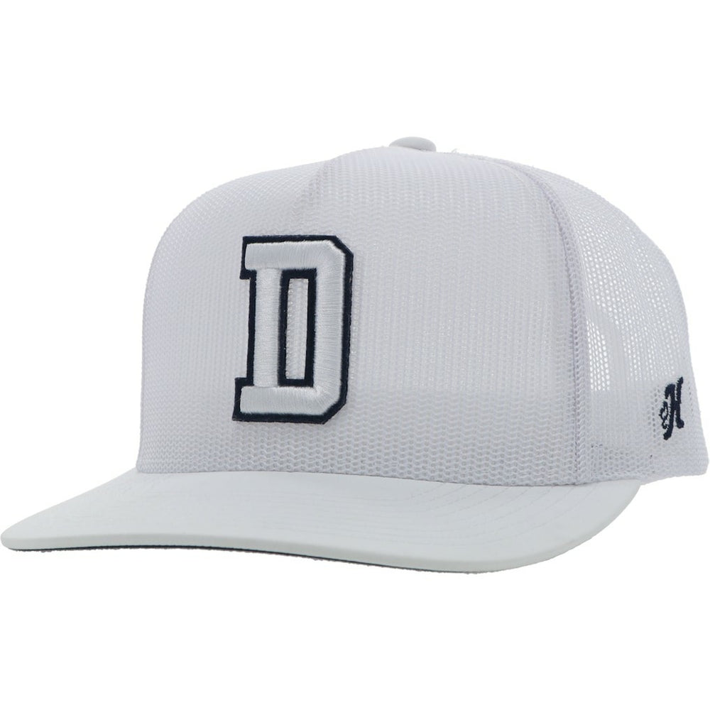 Dallas Cowboys HOOey All Mesh Trucker Adjustable Hat - White - NFL