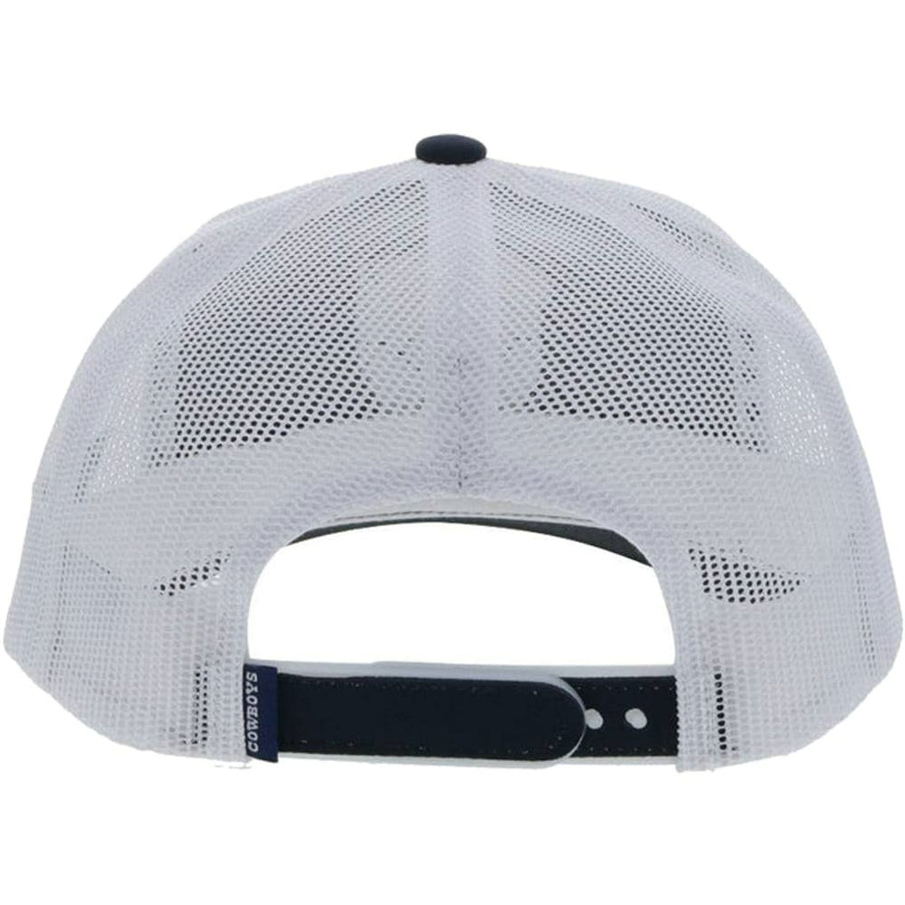 Dallas Cowboys HOOey Rope Flag Trucker Adjustable Hat - Navy/White - NFL