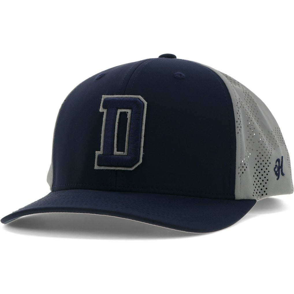 Dallas Cowboys HOOey D Logo Trucker Adjustable Hat - White - NFL