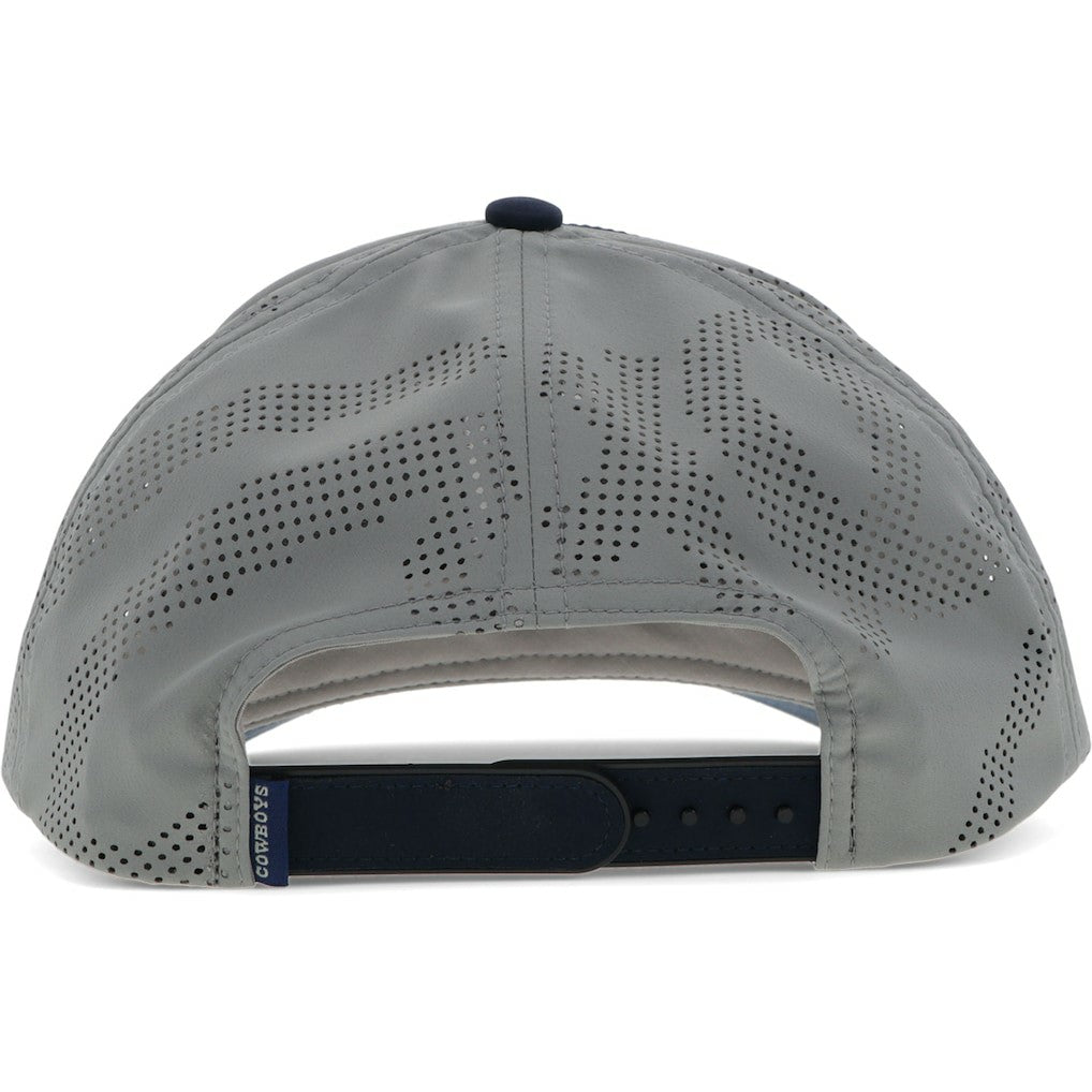 Dallas Cowboys HOOey D Logo Trucker Adjustable Hat - White - NFL