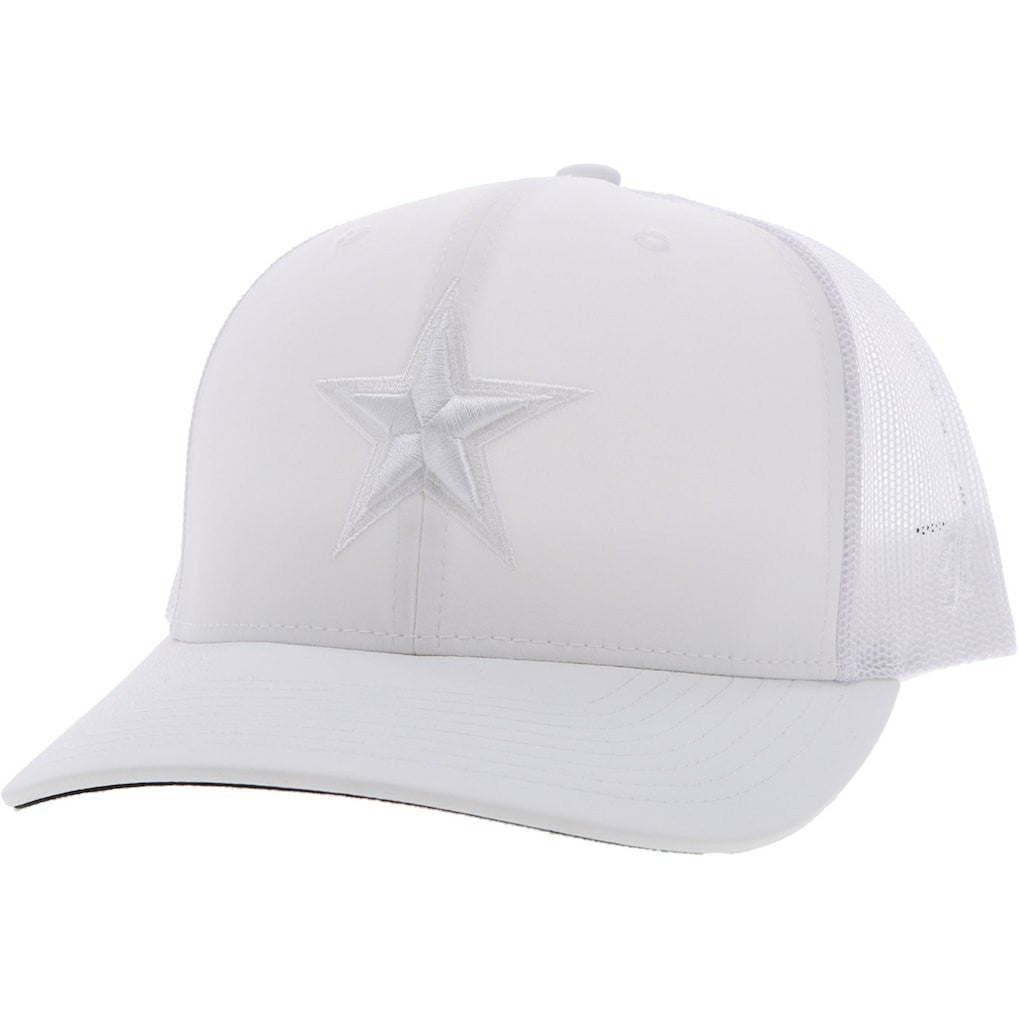Dallas Cowboys HOOey Star Trucker Snapback Hat - White - NFL