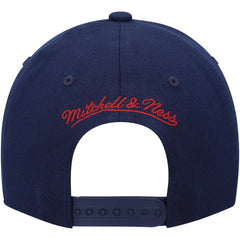 Mitchell & Ness Denver Nuggets MVP Team Two-Tone 2.0 Stretch-Snapback Hat Navy/Red