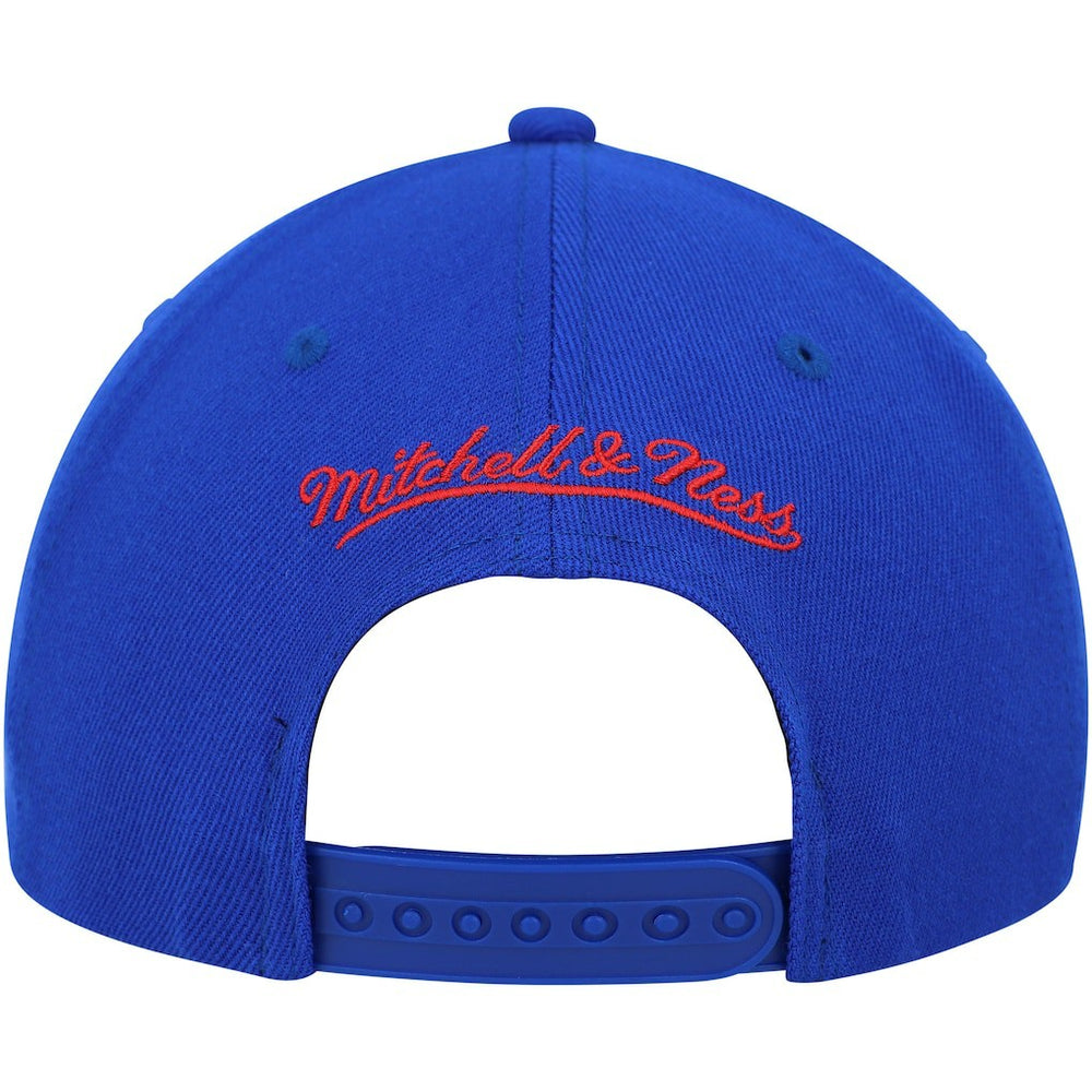 Mitchell & Ness Philadelphia 76ers MVP Team Two-Tone 2.0 Stretch-Snapback Hat Royal/Red