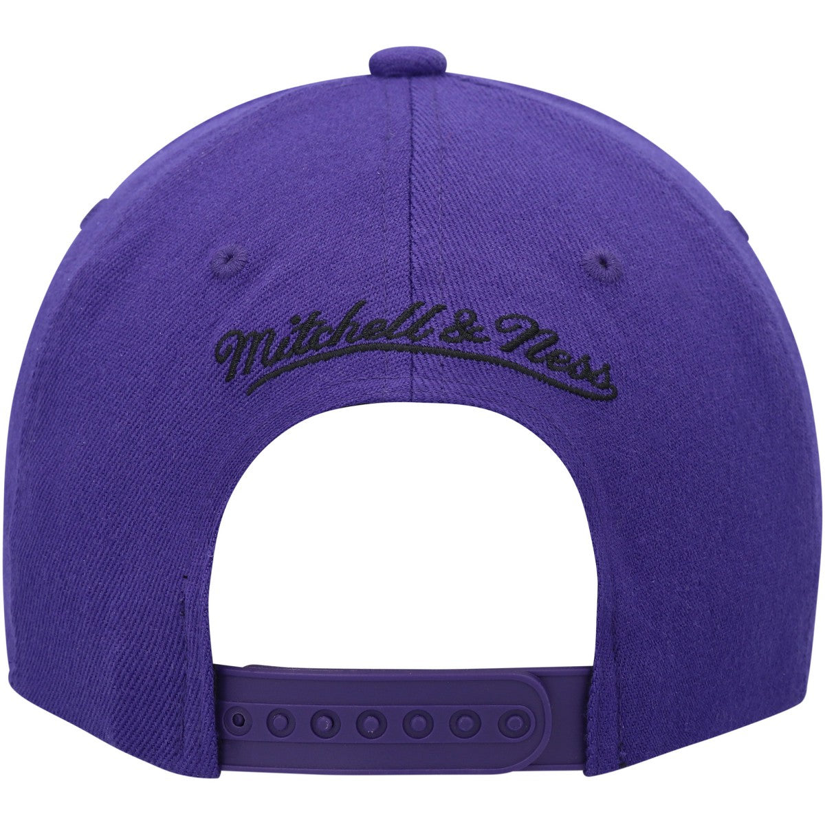 Mitchell & Ness Sacramento Kings MVP Team Two-Tone 2.0 Stretch-Snapback Hat Purple/Black