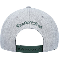 Mitchell & Ness Milwaukee Bucks Hardwood Classics 2.0 Snapback Hat Heather Gray