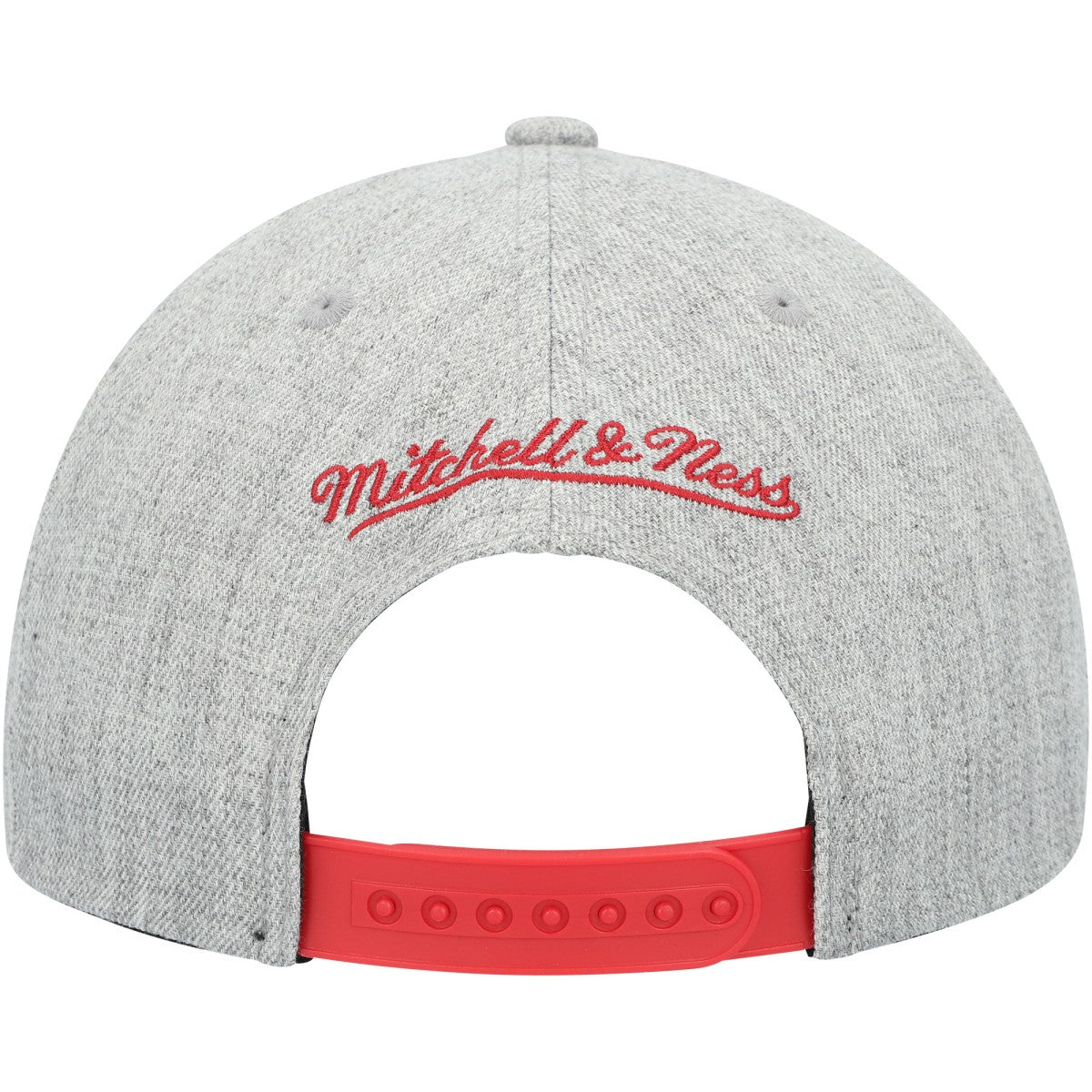 Mitchell & Ness Miami Heat Hardwood Classics 2.0 Snapback Hat Heather Gray