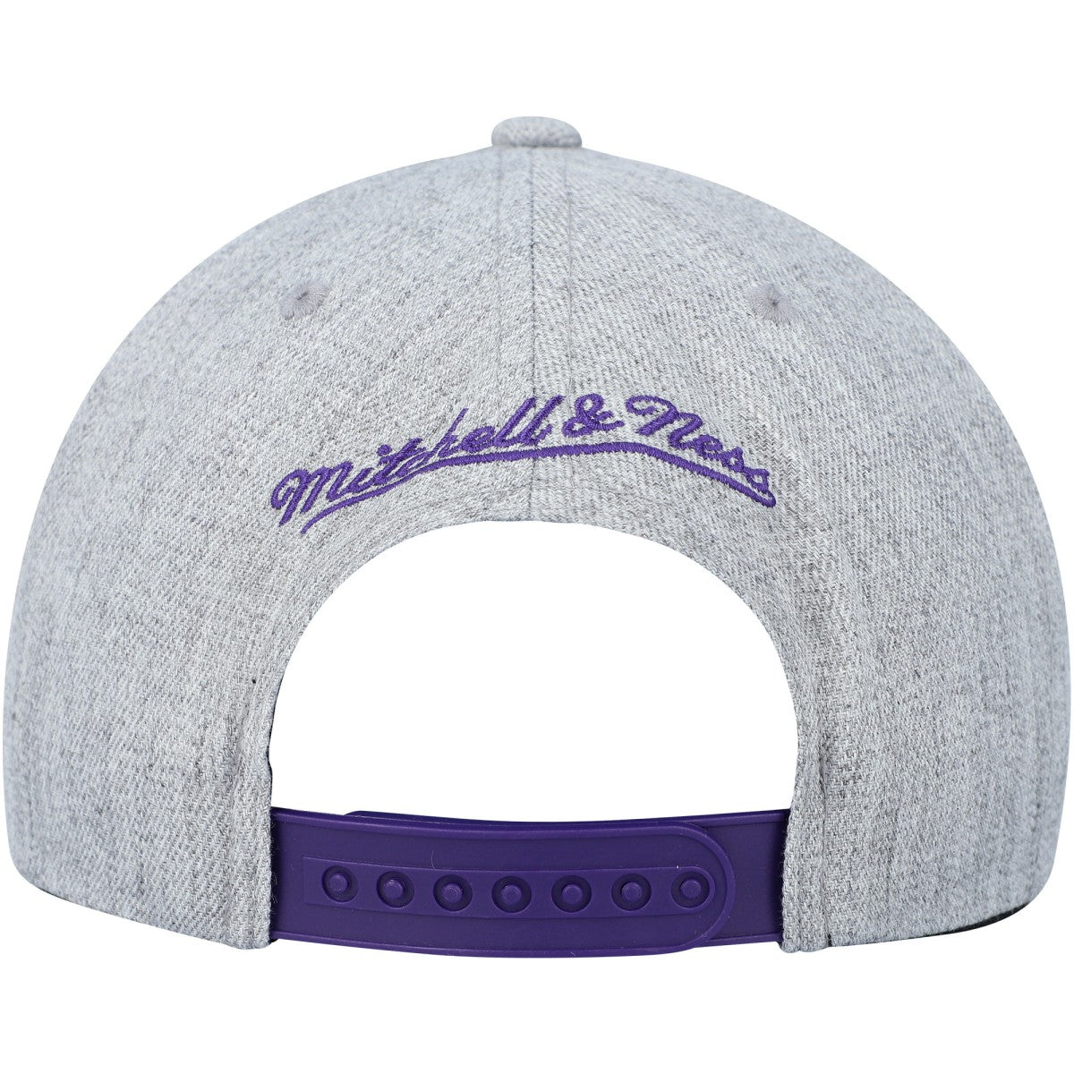 Mitchell & Ness Toronto Raptors Hardwood Classics 2.0 Snapback Hat Heather Gray