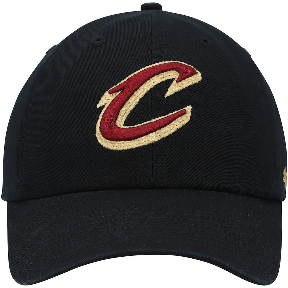 47 brand Cleveland Cavaliers '47 Core Logo Clean Up Adjustable Hat Black