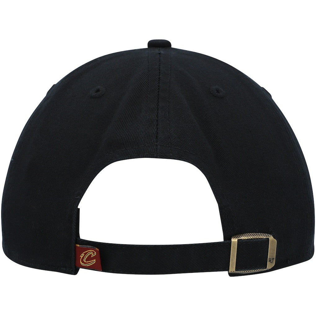 47 brand Cleveland Cavaliers '47 Core Logo Clean Up Adjustable Hat Black