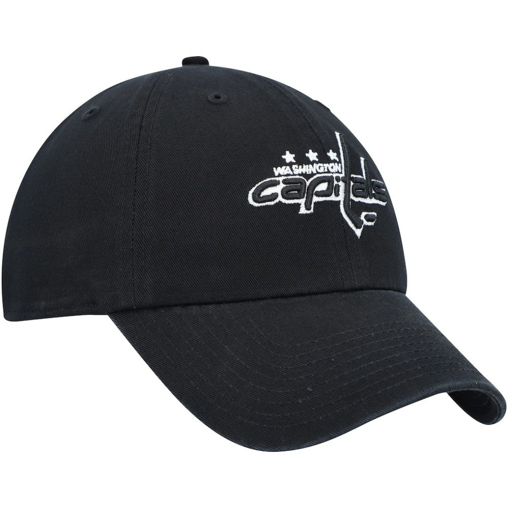 Washington Capitals '47 Clean Up Adjustable Hat - Black | 47 brand discount