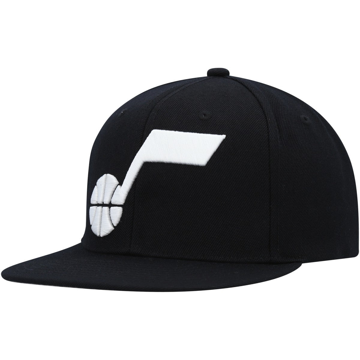 Mitchell & Ness Utah Jazz Ground 2.0 Snapback Hat Black