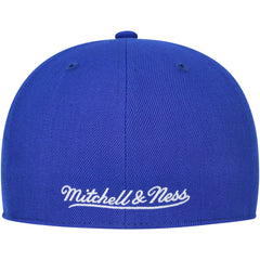 Mitchell & Ness New York Knicks Hardwood Classics MVP Team Ground 2.0 Fitted Hat Blue