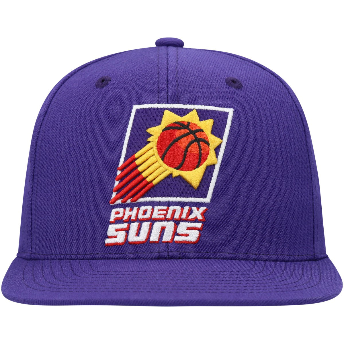 Mitchell & Ness Phoenix Suns Hardwood Classics MVP Team Ground 2.0 Fitted Hat Purple