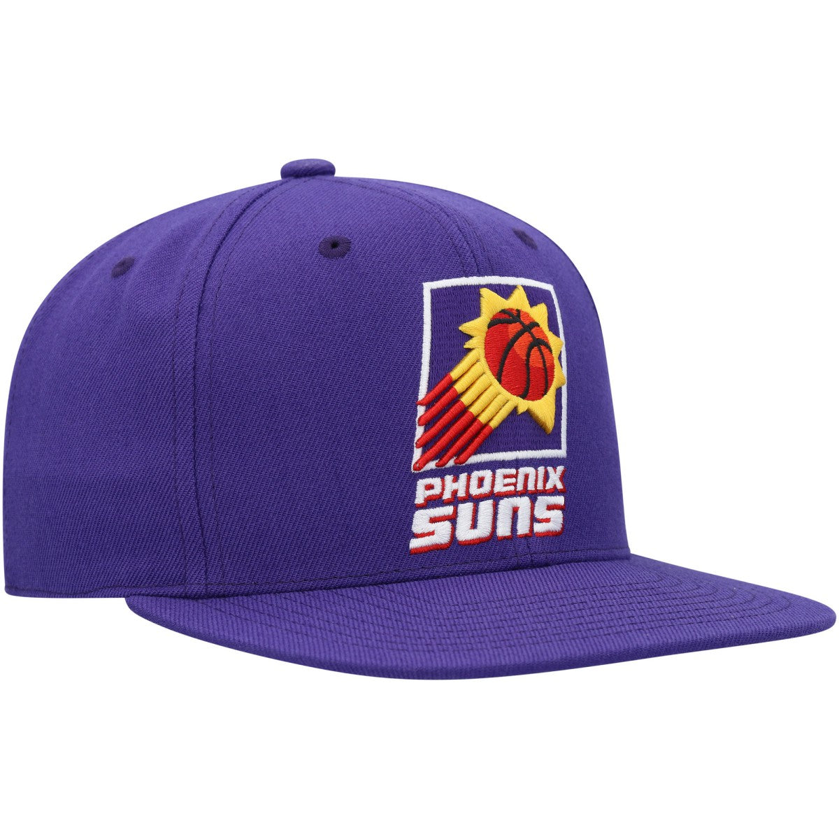 Mitchell & Ness Phoenix Suns Hardwood Classics MVP Team Ground 2.0 Fitted Hat Purple