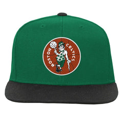 Mitchell & Ness Boston Celtics Youth Two-Tone Snapback Hat Kelly Green/Black