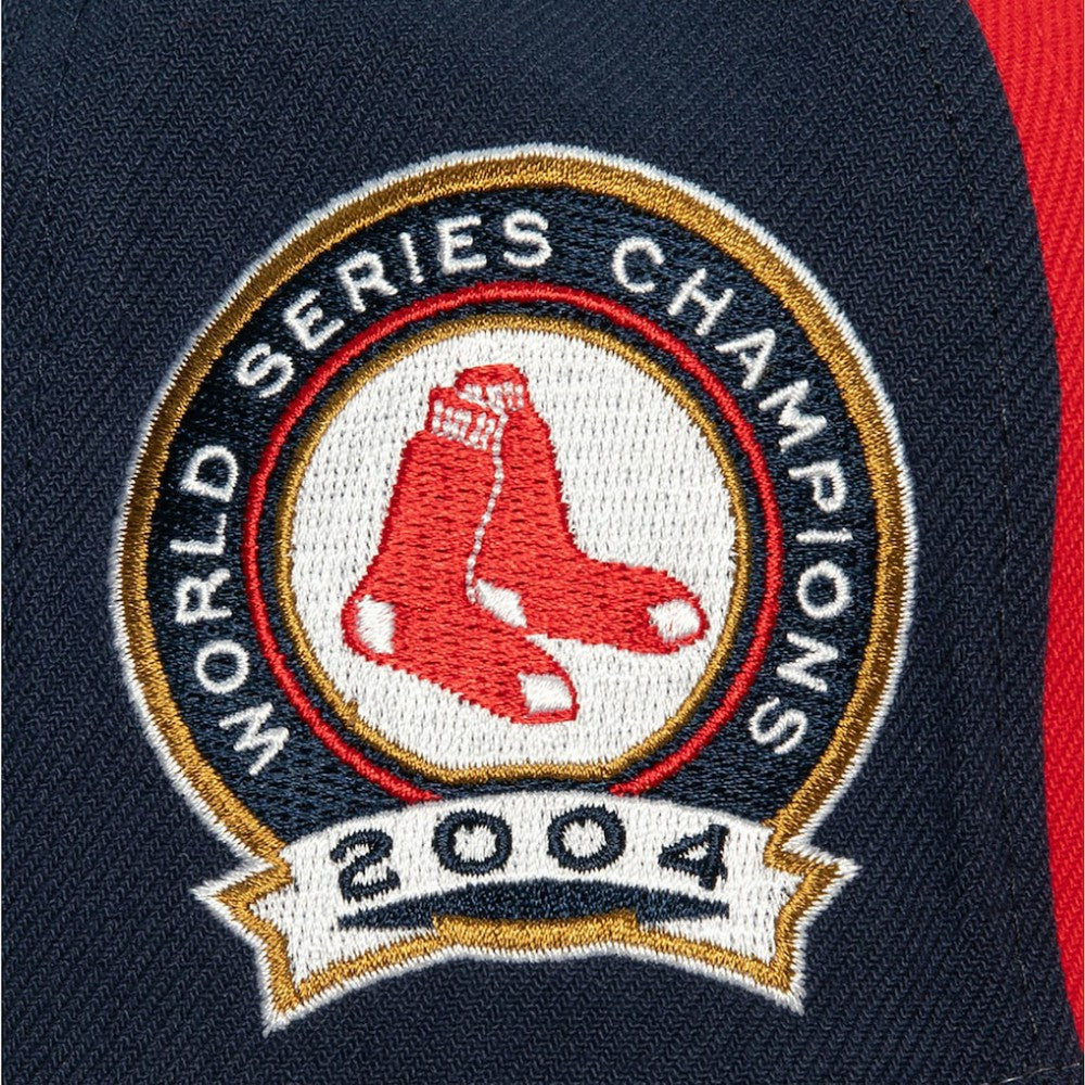 Boston Red Sox Mitchell & Ness Bases Loaded Fitted Hat Outlet