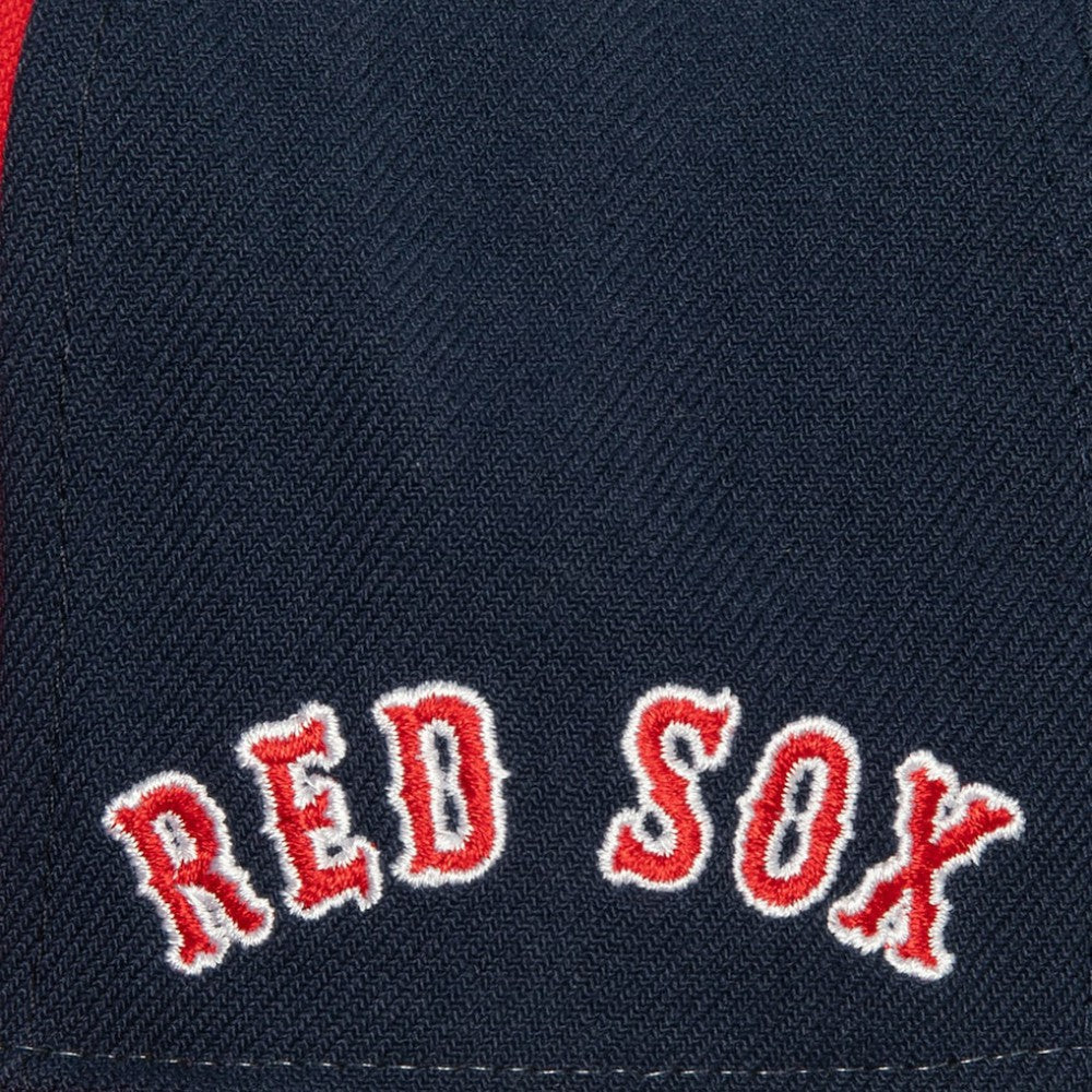 Boston Red Sox Mitchell & Ness Bases Loaded Fitted Hat Outlet