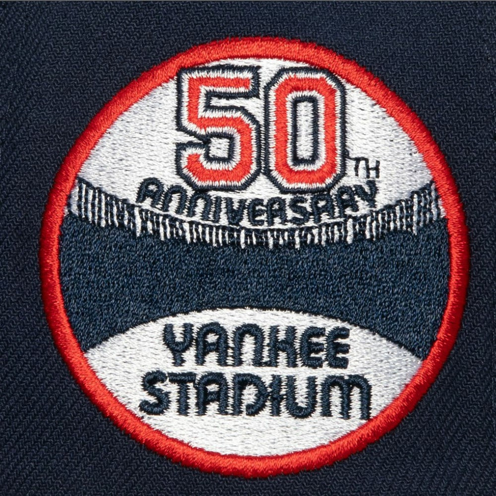 New York Yankees Mitchell & Ness Yankee Stadium 50th Anniversary Homefield Fitted Hat Near Me