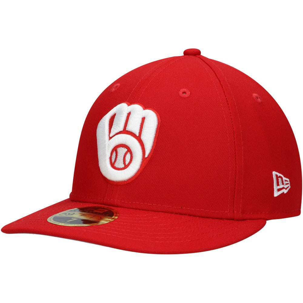Milwaukee Brewers New Era Low Profile 59FIFTY Fitted Hat for sale