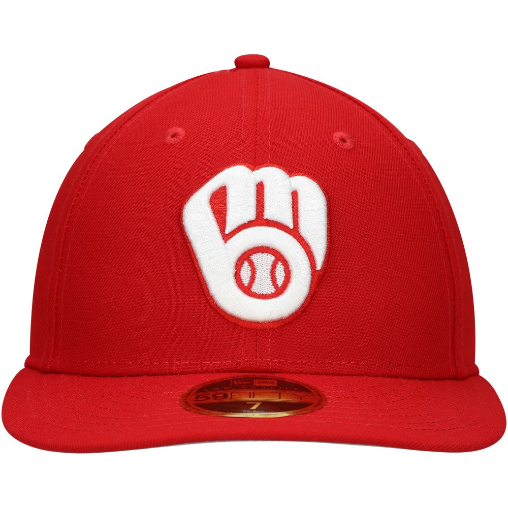 Milwaukee Brewers New Era Low Profile 59FIFTY Fitted Hat for sale