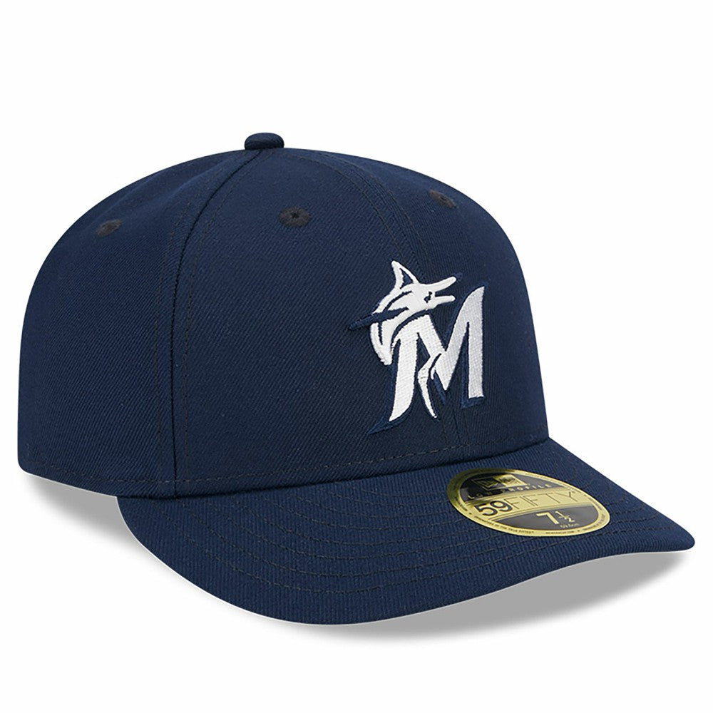 Miami Marlins New Era Oceanside Low Profile 59FIFTY Fitted Hat for sale