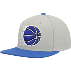 Mitchell & Ness Orlando Magic Hardwood Classics Essentials 2.0 Snapback Hat Gray/Blue