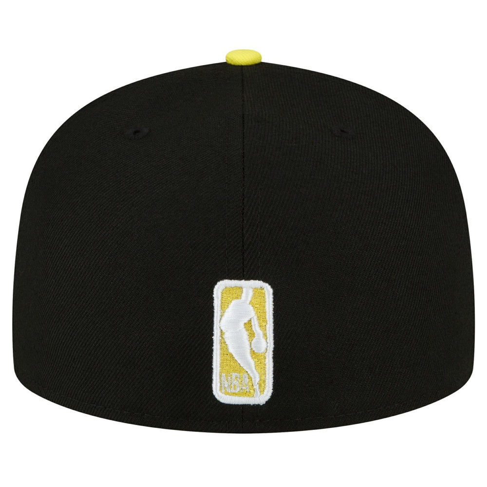 New Era Utah Jazz 2-Tone 59FIFTY Fitted Hat Black/Yellow