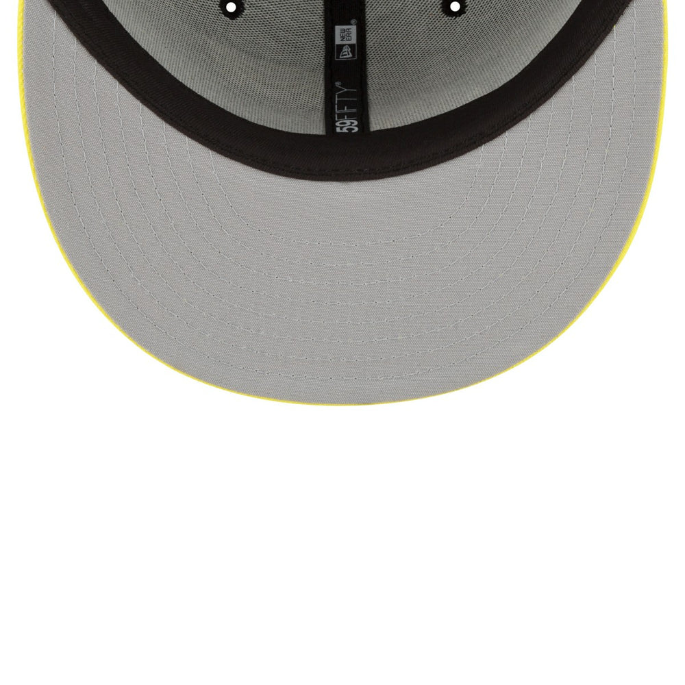New Era Utah Jazz 2-Tone 59FIFTY Fitted Hat Black/Yellow