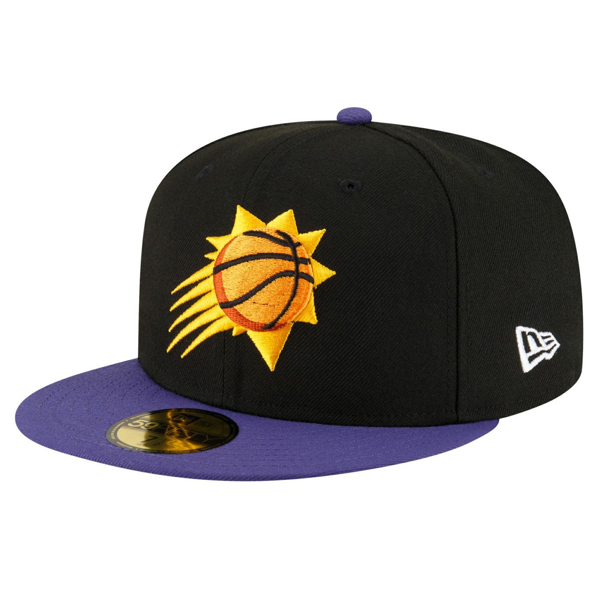 New Era Phoenix Suns 2-Tone 59FIFTY Fitted Hat Black/Purple